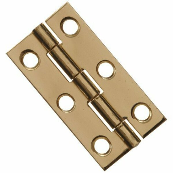 Hillman 2 SOLID BRASS NARROW HINGE 851188